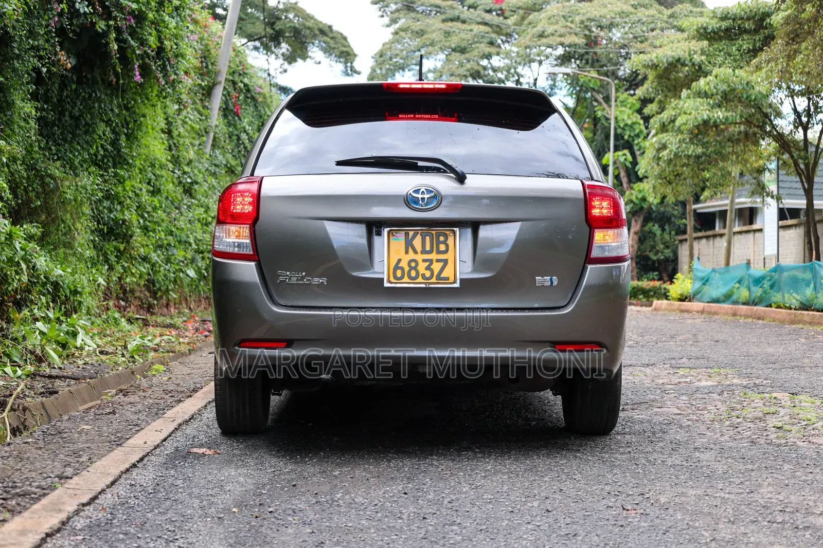 Toyota Corolla Fielder 2014 Gray