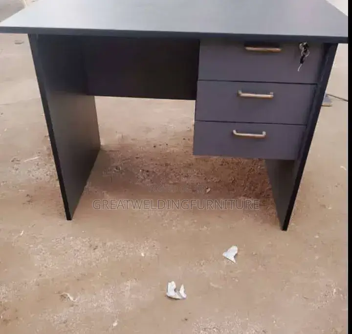 Modern Grey Office Desk