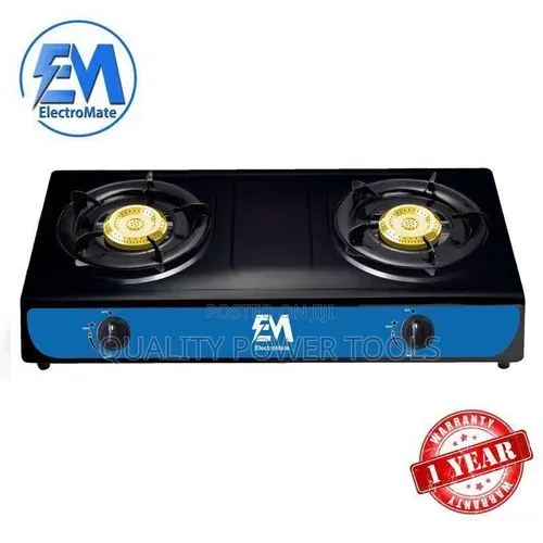 Electromate Stainless Double Burner Cooker