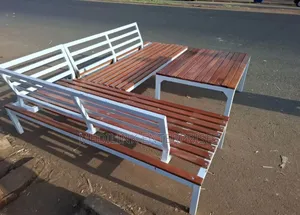 Customized L Shaped Home Outdoor Setting