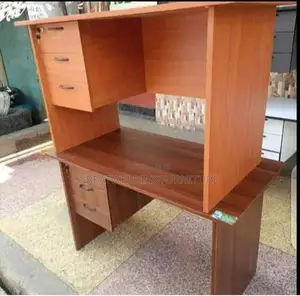 Wood Grain Office Desk