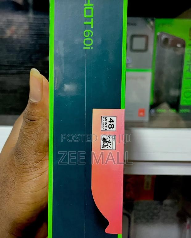 New Infinix Hot 60i 128 GB Black - thumbnail 2