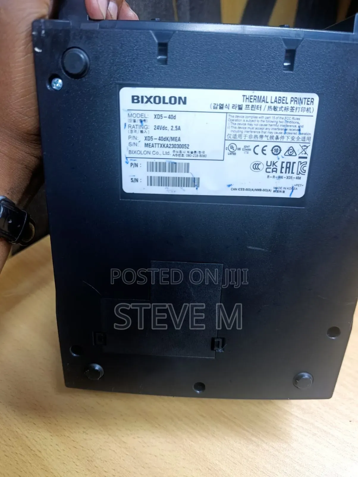 Bixolon Xd5-40d Direct Thermal Desktop Printer