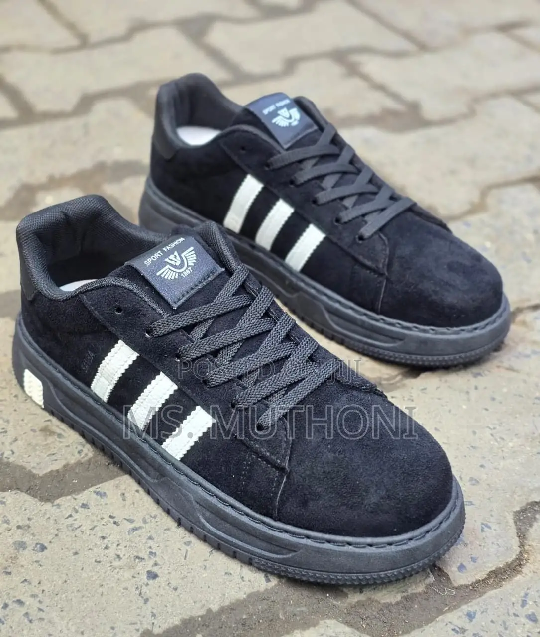 Suede Casual Three Stripe Samba Men Sneakers Size 39-45