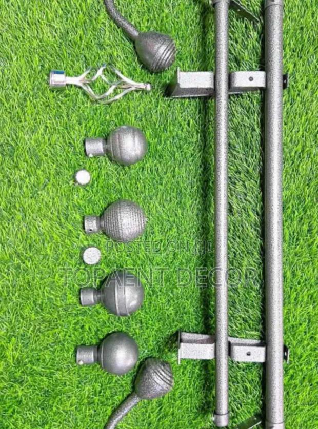 Easy Customization, Powder Coated Curtain Rod and Accessories