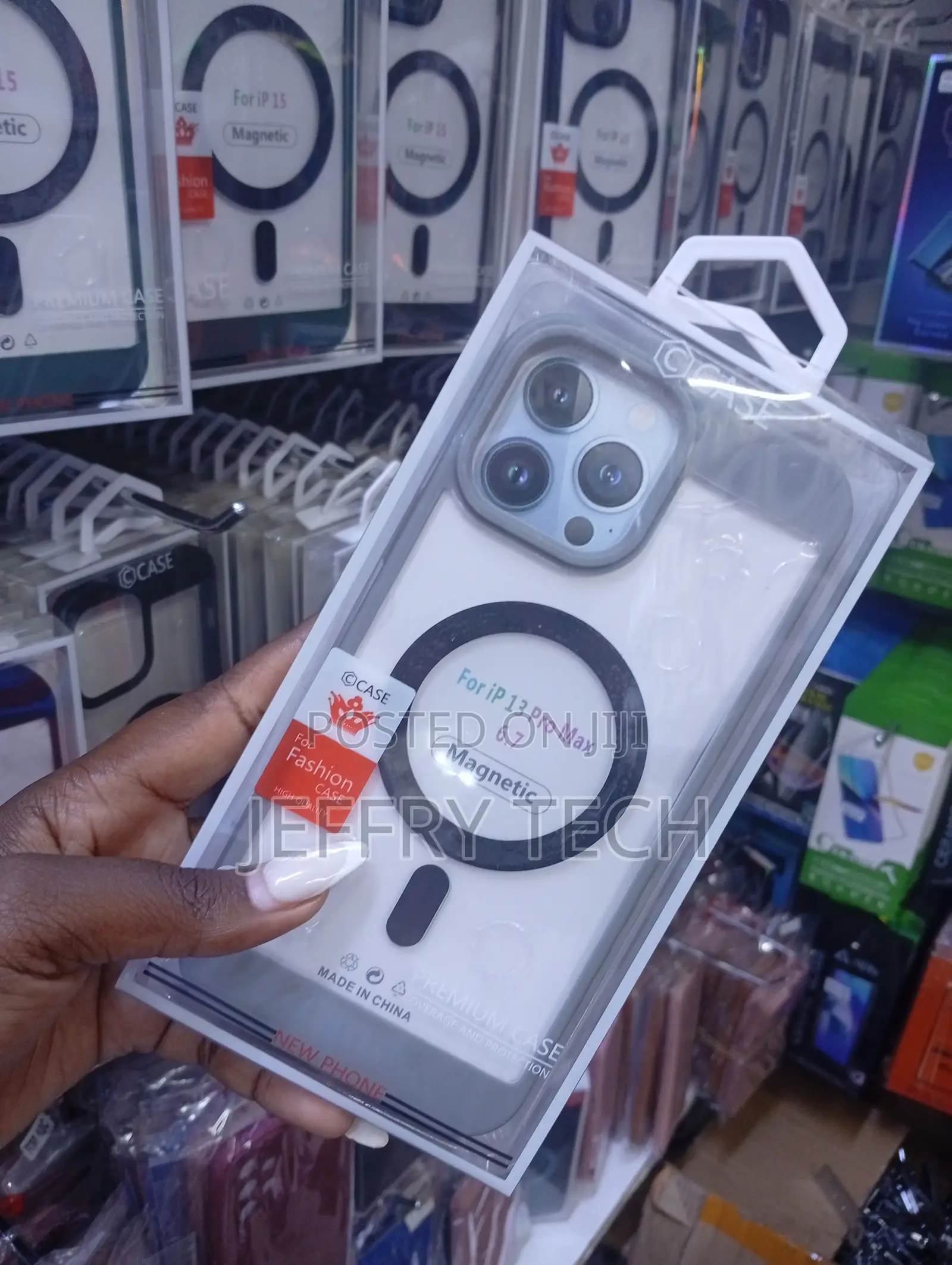Ocase Brand Magnetic Phone Case Designed for the iPhone 13 Pro Max.