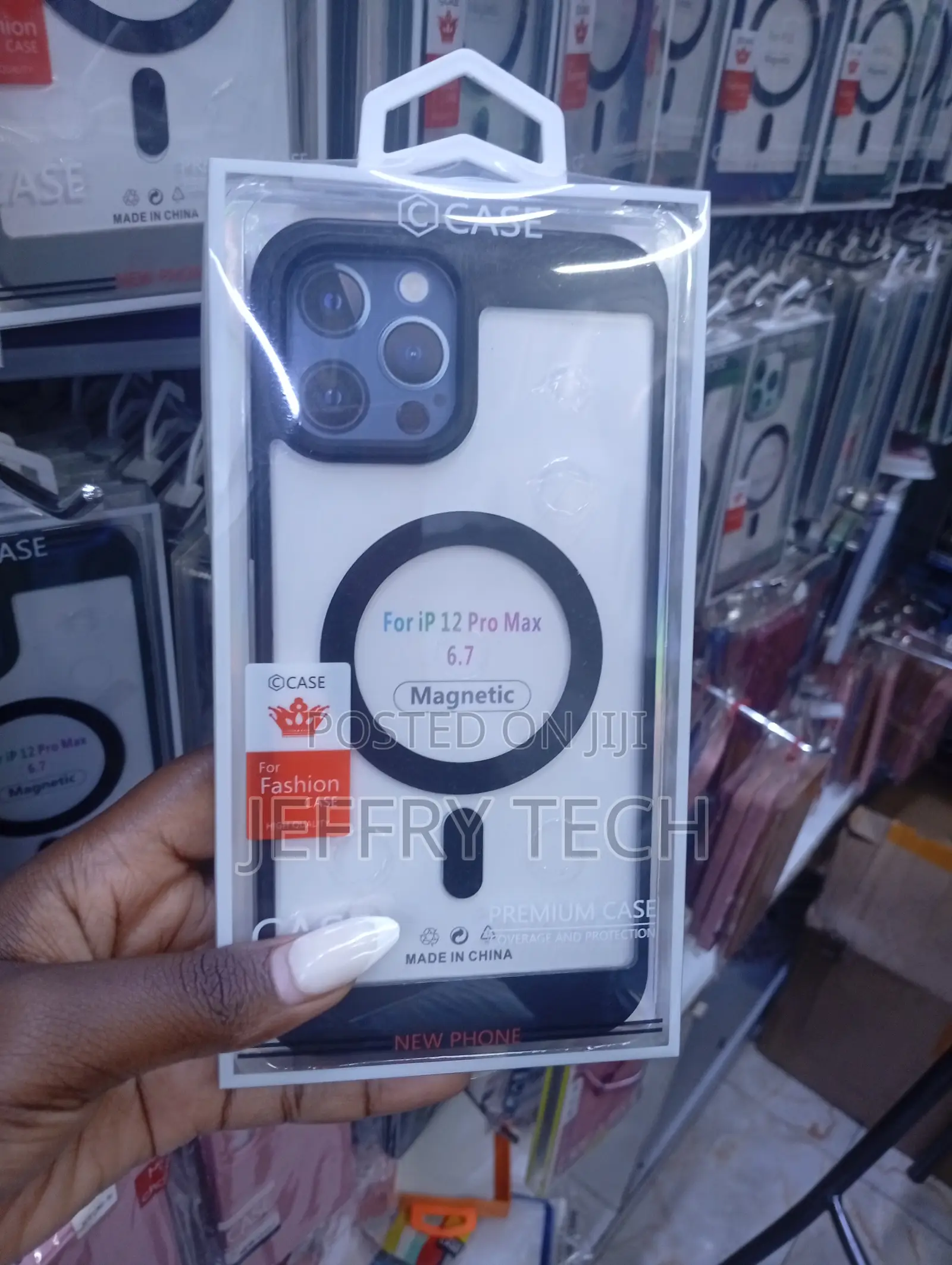 Topsave Soft Clear Case for the Apple iPhone 12 Pro Max.