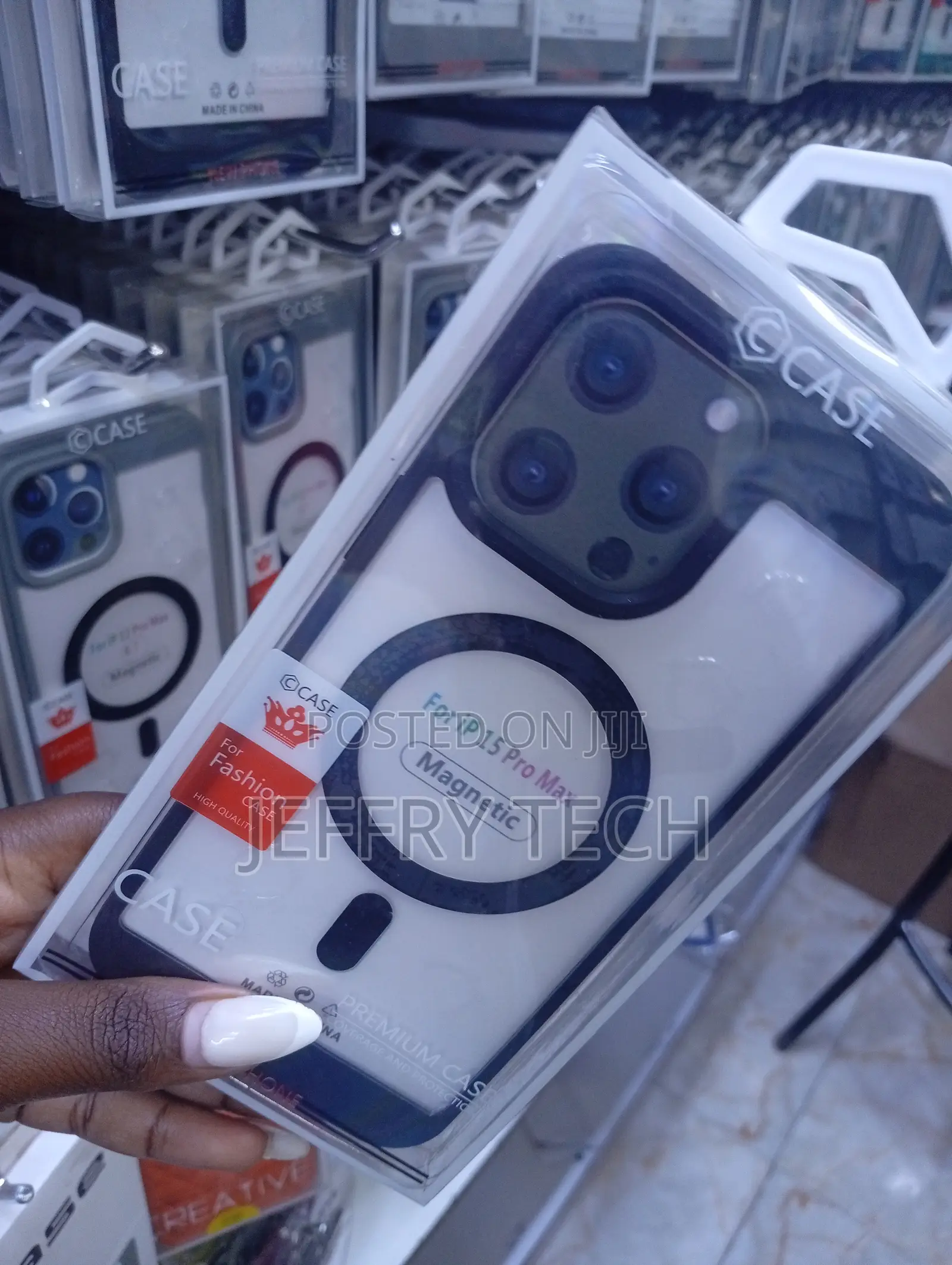 Cocase Brand Magnetic Phone Case for the Apple iPhone 15 Pro Max.
