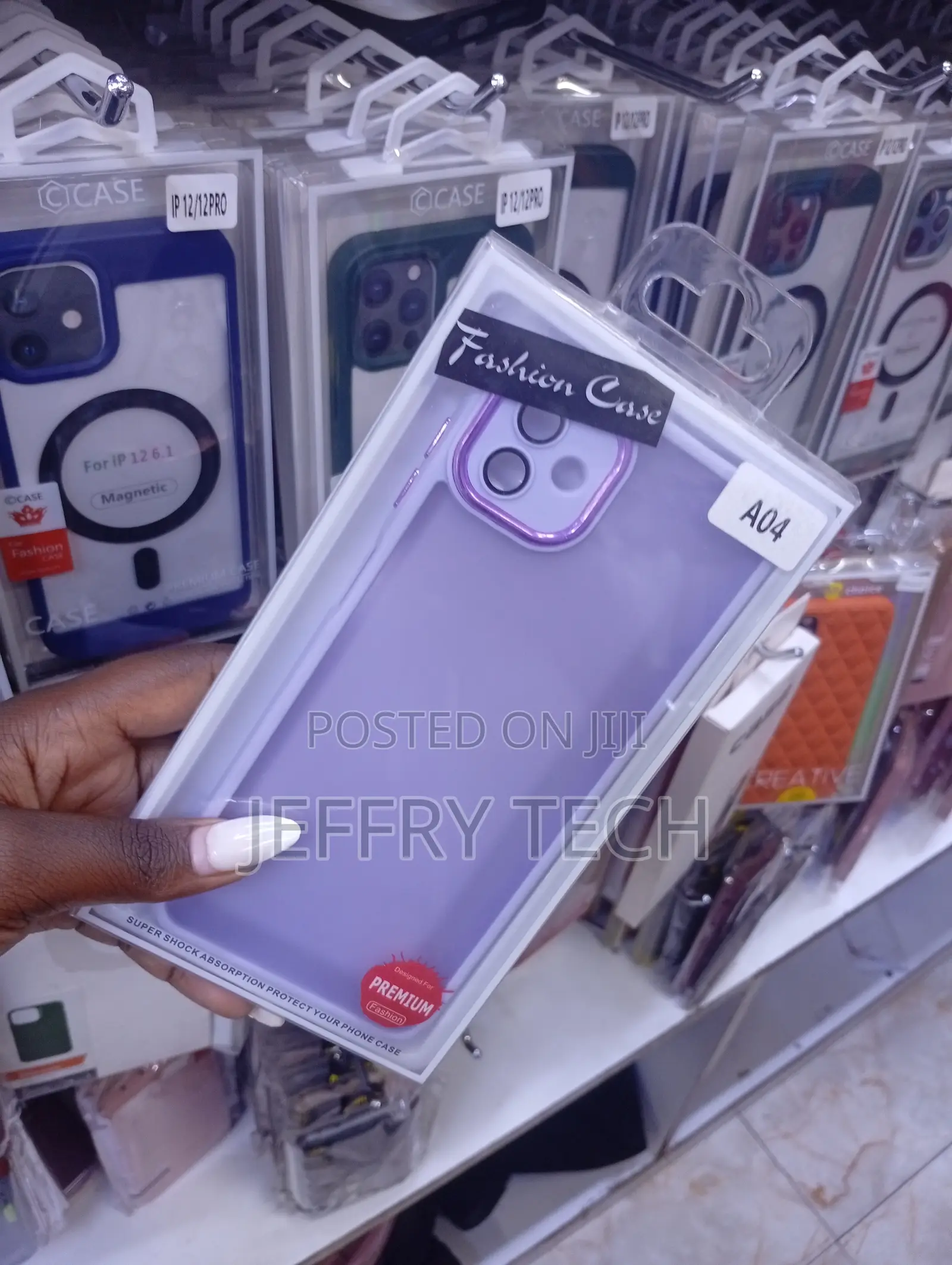 Fade Color Case for Samsung A04 Lilac