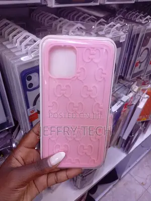 Pink Silicone Phone Case Is Designed to Fit the iPhone 12 Pro Max