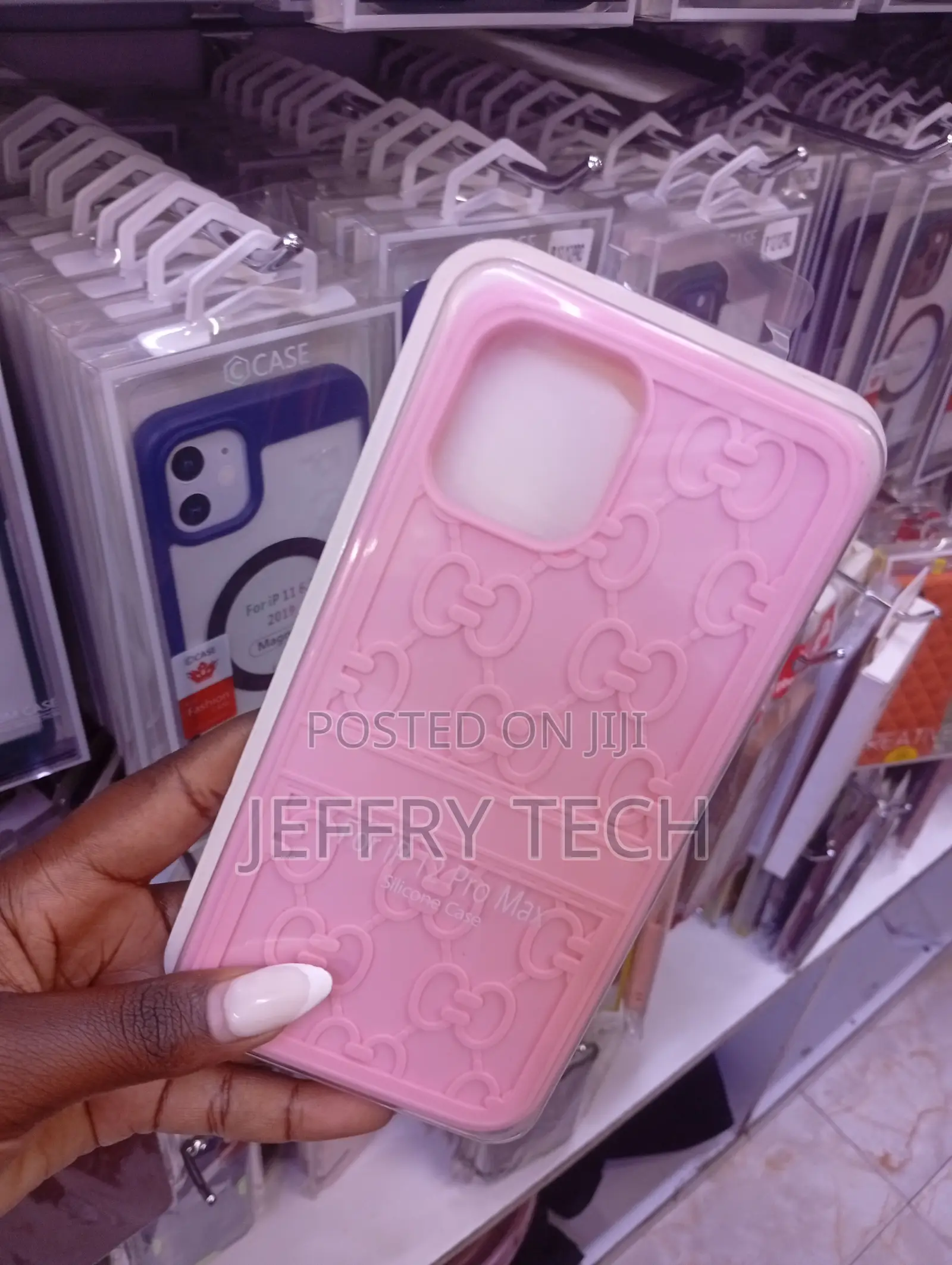Pink Silicone Phone Case Is Designed to Fit the iPhone 12 Pro Max