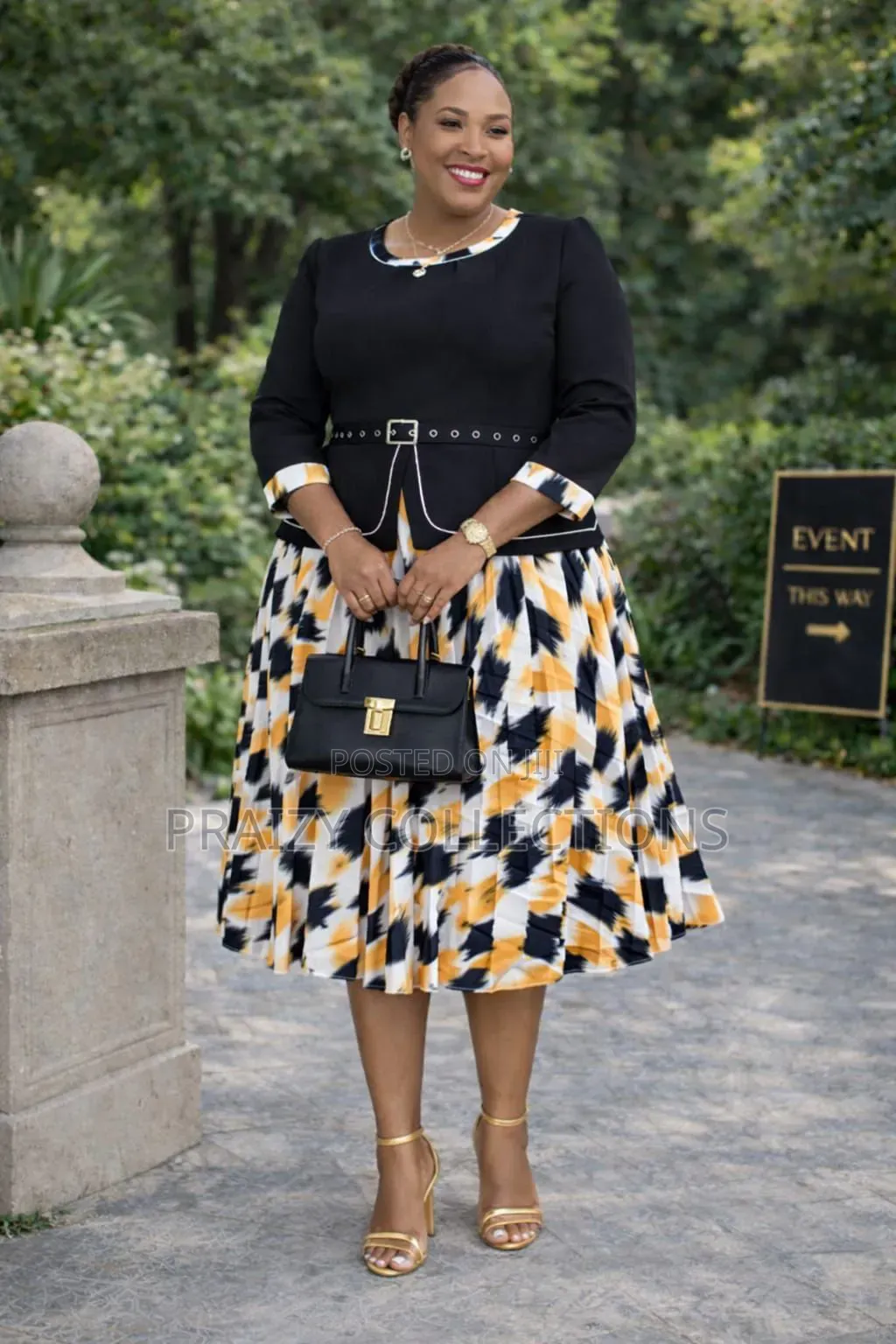 Beautiful Swing Peplum Dress