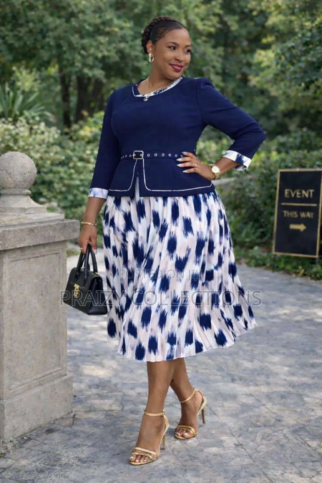 Beautiful Swing Peplum Dress