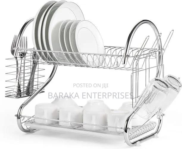 Stainless Steel 2 Layer Dish Rack