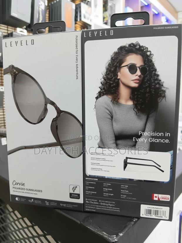 Levelo Corvin Polarized Sunglasses With Polarized Lenses Uv400. - thumbnail 2