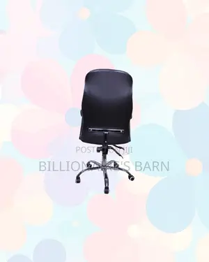 Executive Leather Office Chair High Back Padded Armrests Ergonomic