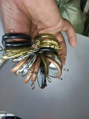 Smooth Drapery Flow Round Noiseless Curtain Rings