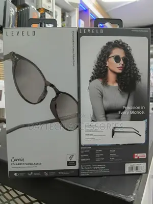 Levelo Corvin Round-Shaped Tr+Cp Frame Polarized Lens Sunglasses