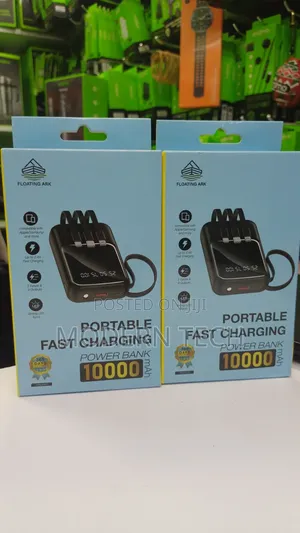 Floating Ark 10000mah Portable Charger (Fpb-P413) With Led Torch