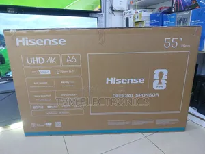 Hisense 55 Inch 55a6qken Smart Uhd Frameless Tv
