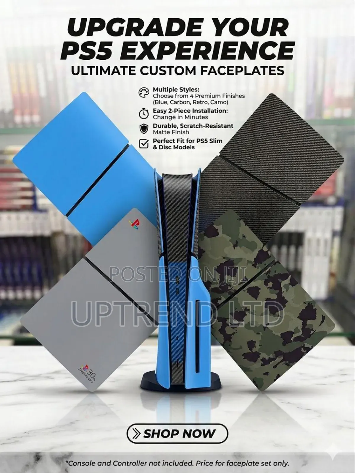 Upgrade Your Ps5 Experience With The Custom Faceplates