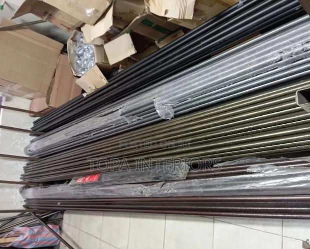Durable Strong Locally Fabricated Jua Kali Curtain Rods Per Metre