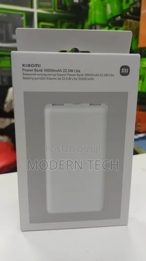 Xiaomi Power Bank Lite 10,000mah Ultra-Slim Portable Charger