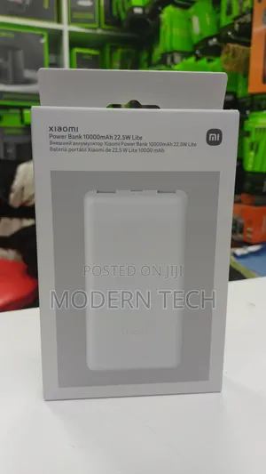 Xiaomi 10,000mah Fast Charging Power Bank Lite (22.5w Output)