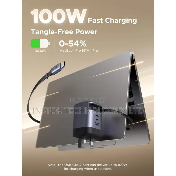 Ugreen Nexode Pro 100w 3-Port Gan Fast Charger