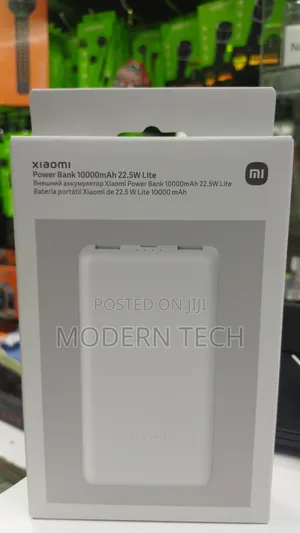 Xiaomi 10000mah Slim Power Bank With 22.5w Fast Charging Dual Output