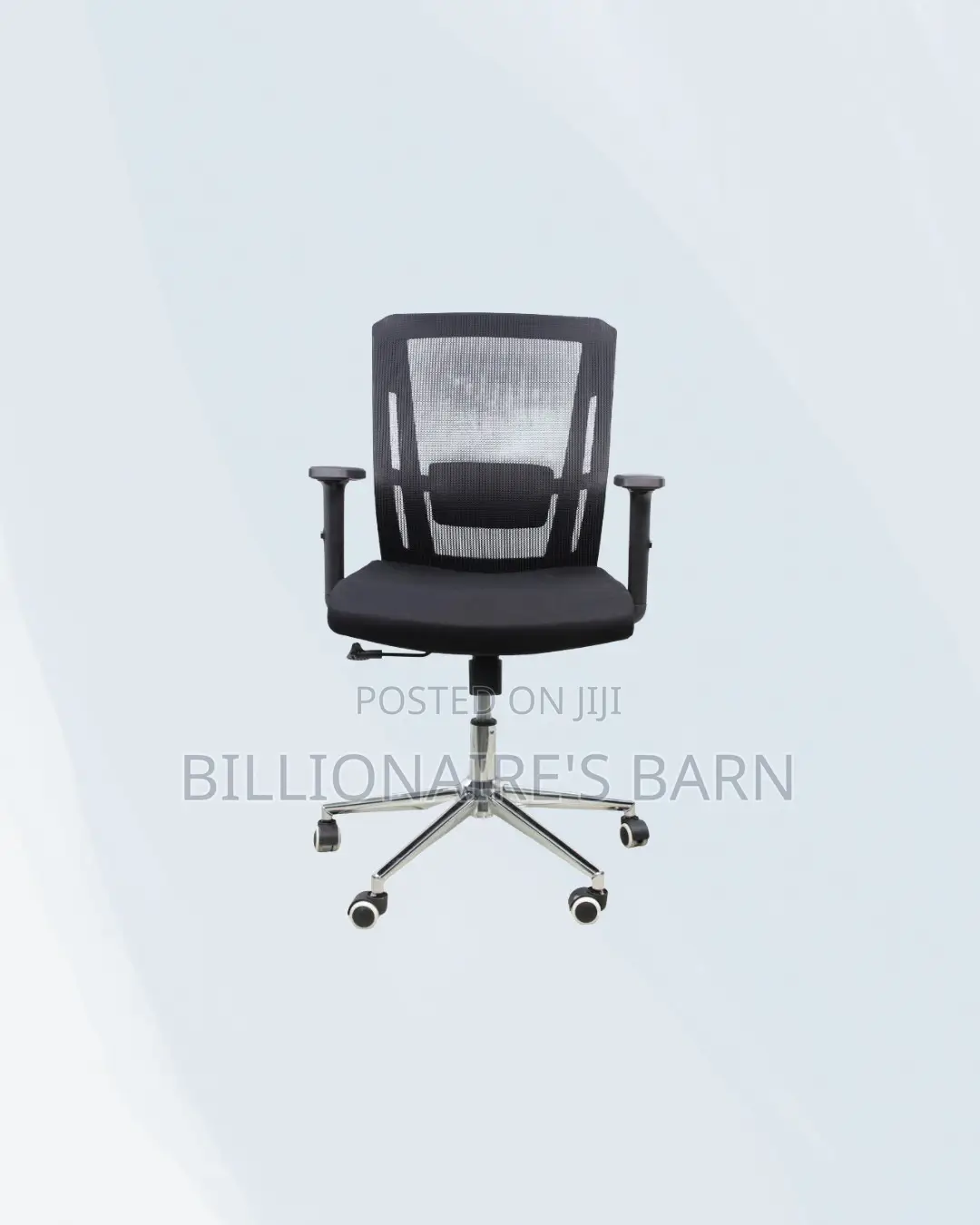 The Barn Origin Chair Mid Back Chrome Base Seating Office