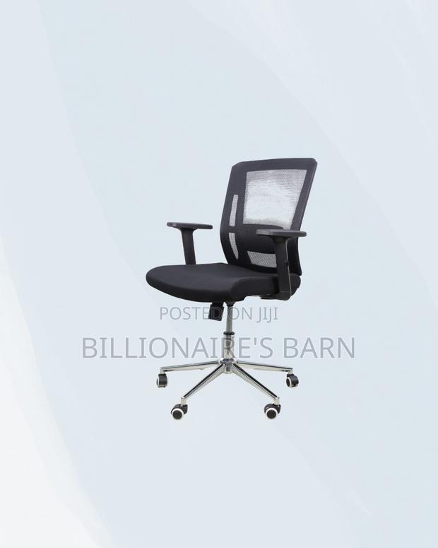 The Barn Origin Chair Mid Back Chrome Base Seating Office - thumbnail 3