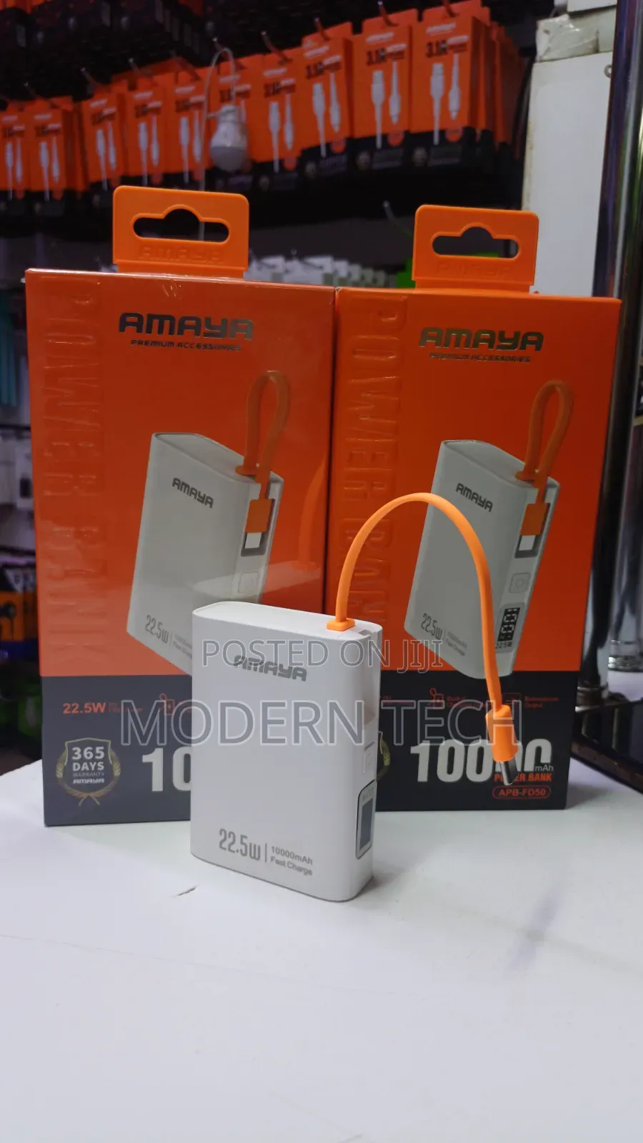 Amaya 22.5w,10000mah Powerbank