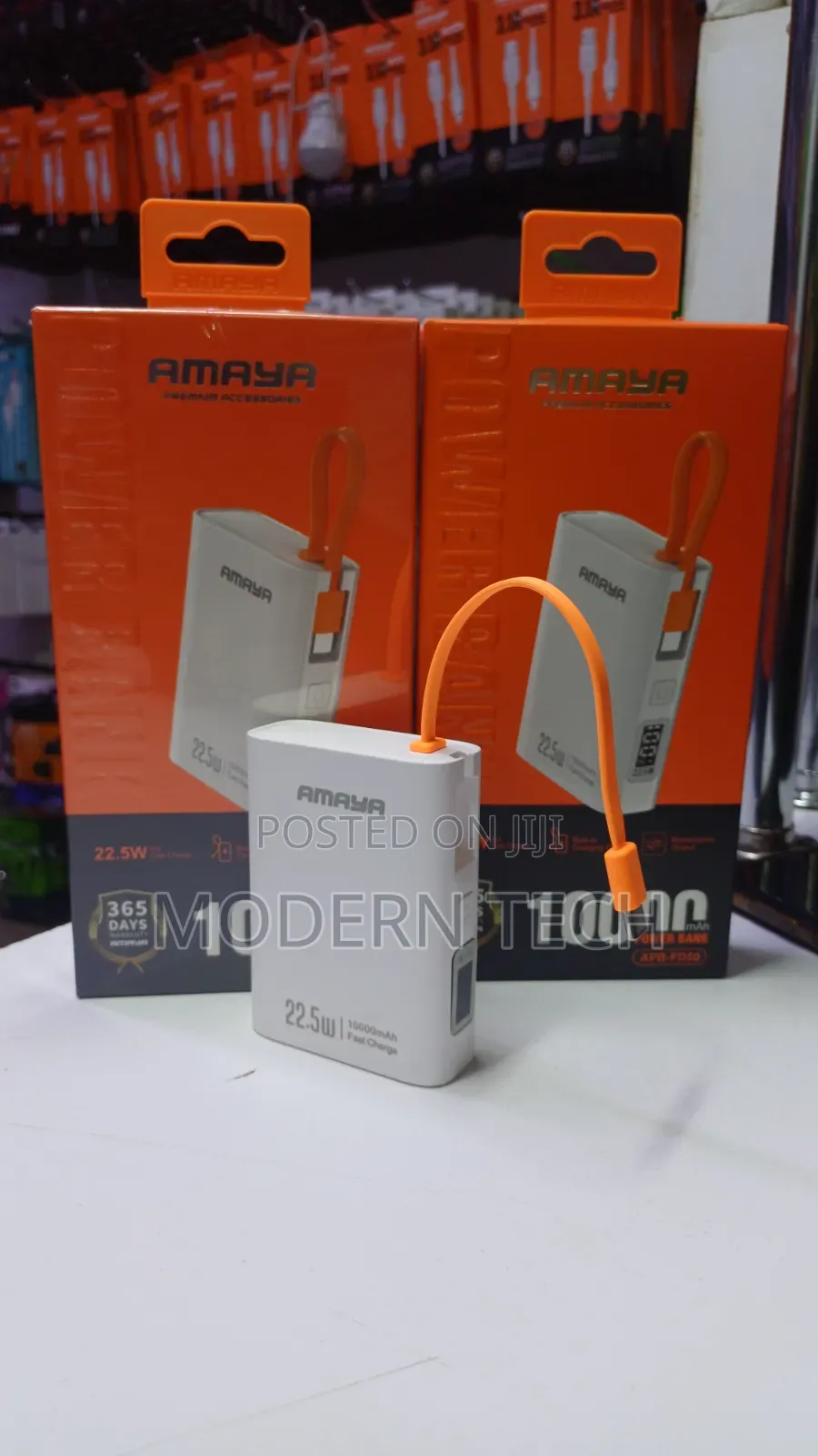 Amaya Apb-Fd50 10000mah Power Bank With 22.5w Fast Charging