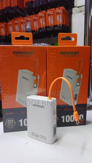 Amaya Apb-Fd50 10000mah Power Bank With 22.5w Fast Charging