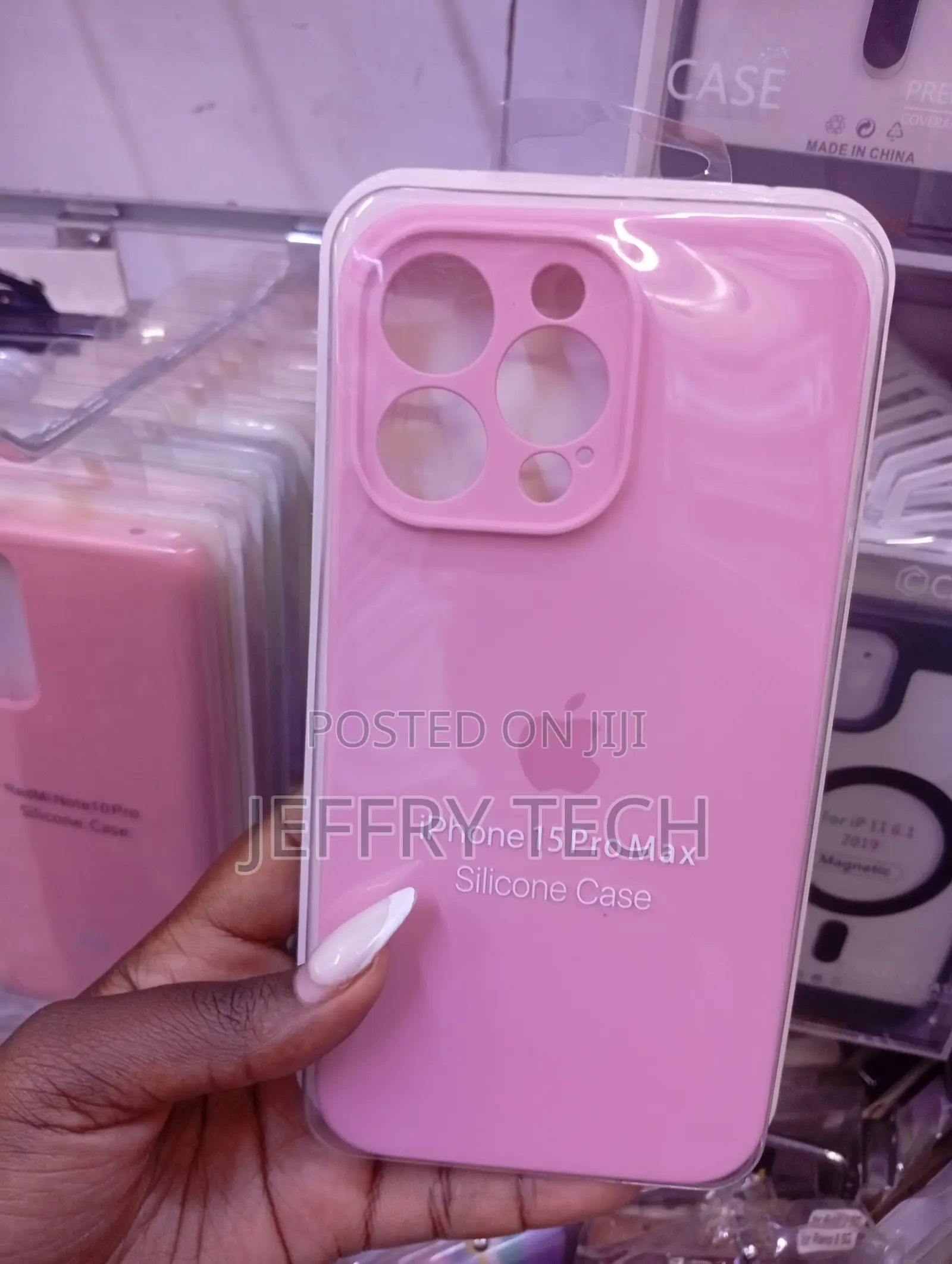 Tiktokpremium Apple Silicone Case for iPhone 15 Pro Max |