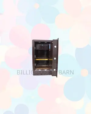 Fireproof Biometric Steel Safe 60 Kg Dual Alarm Plus Backup Key