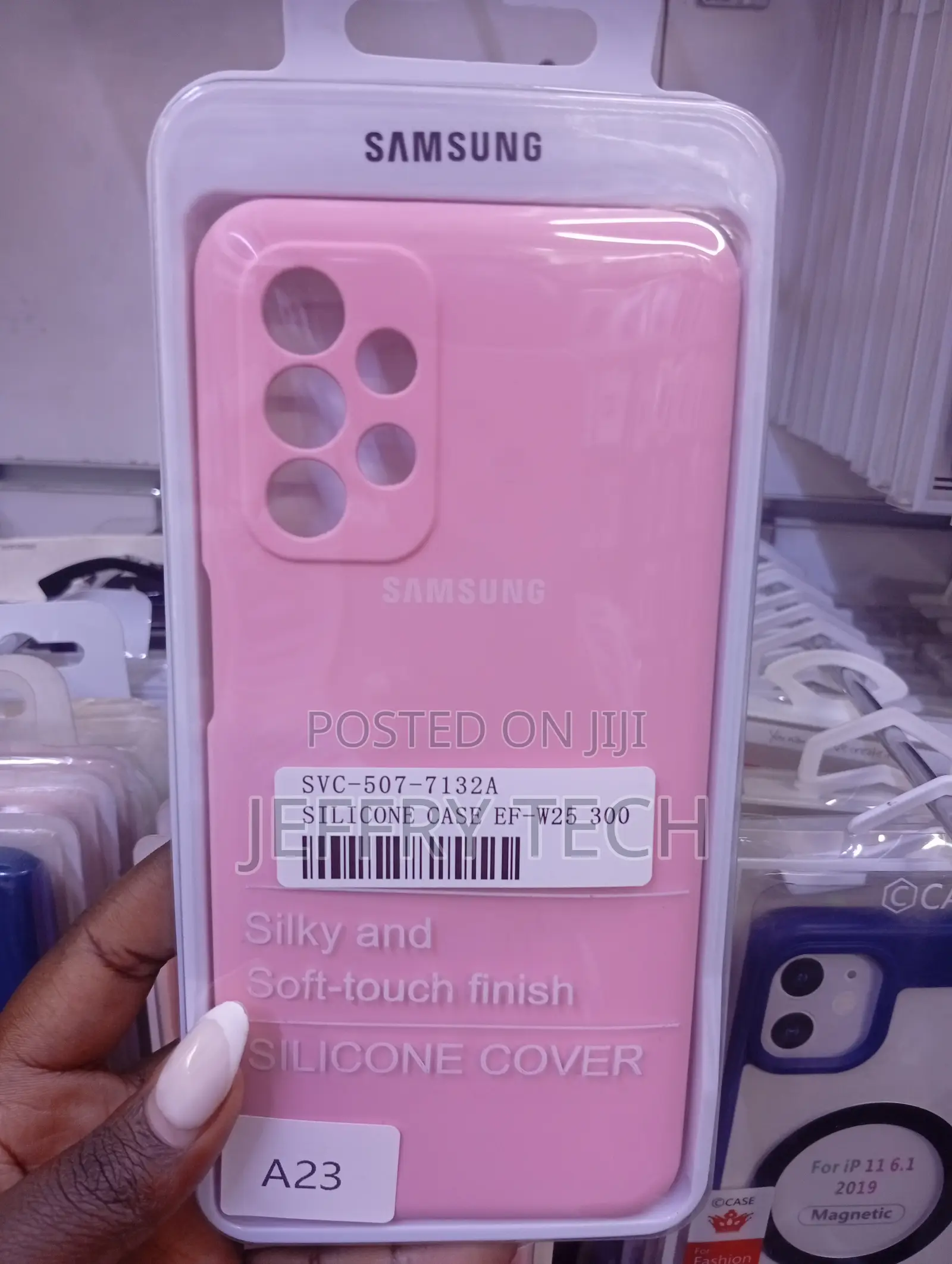 Samsung Galaxy "A23 (4g)" Tempered Glass "Solid" Case -