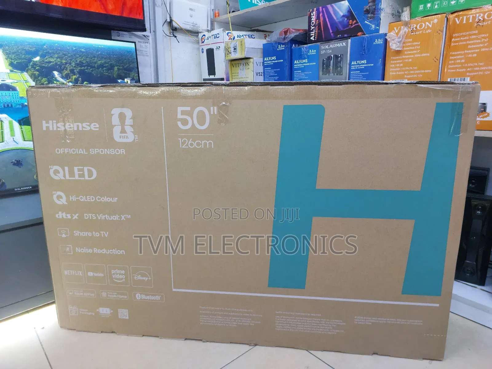 Hisense 50q5sken 50 Inch Qled Vidaa Tv