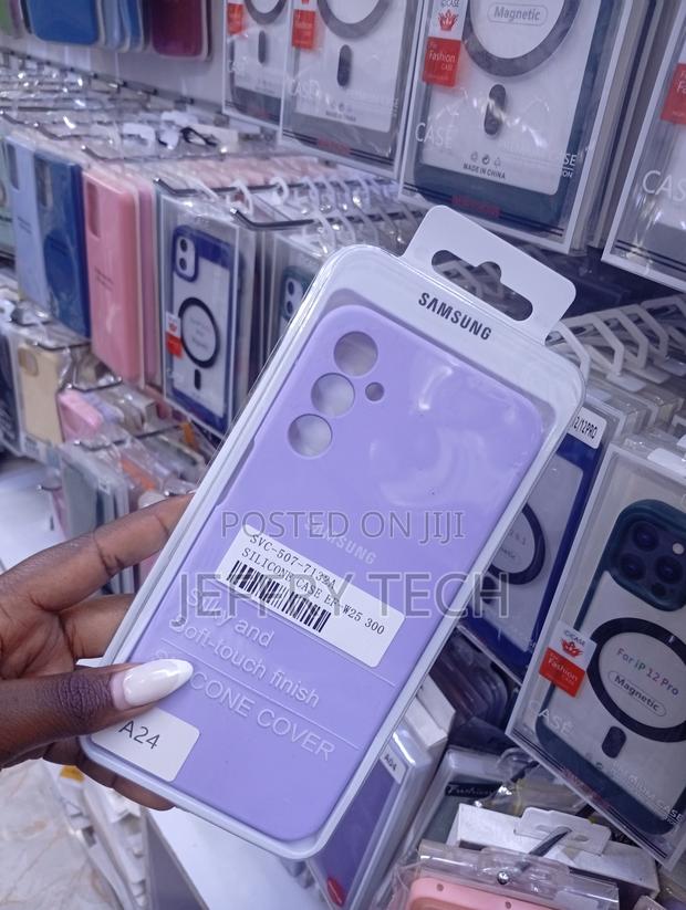 Samsung Silicone Mobile Case for Samsung Galaxy A24 5g . - thumbnail 2