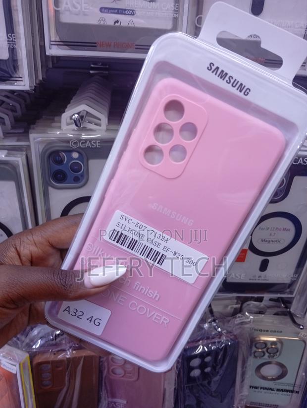 Pink Silicone Case Samsung A32 - Comprar en Kingstore - thumbnail 2