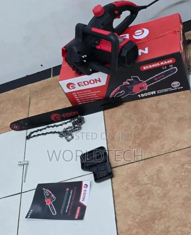 Edon 1800watts Electric Chainsaw/ 16" Edon Electric Chainsaw - thumbnail 2