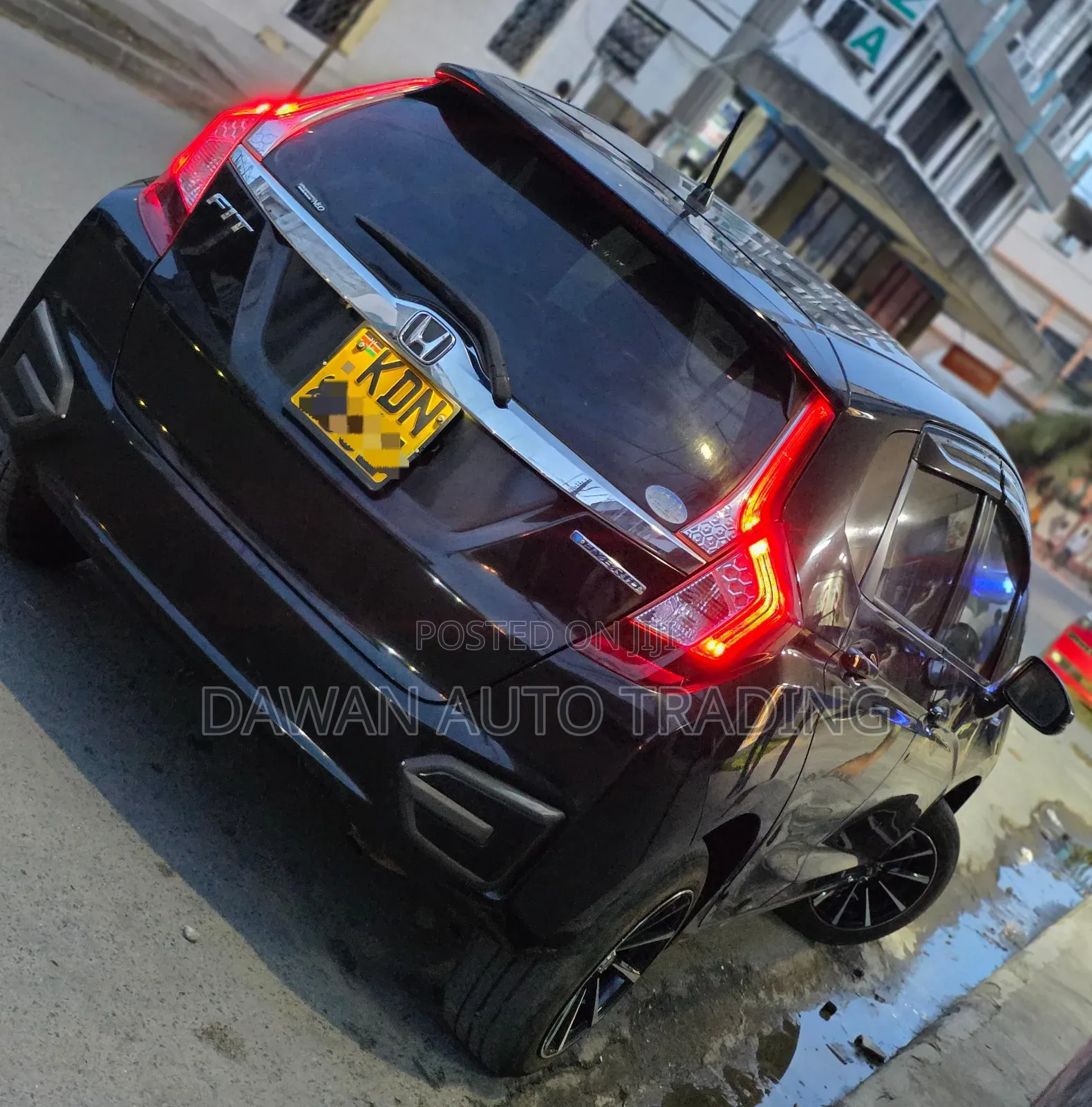 Honda Fit 2017 Black