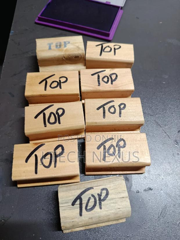 Wooden Stamp - main view