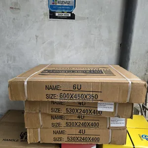 6u Wall Mount Data Cabinet 600×450×350mm – Lockable Network Rack