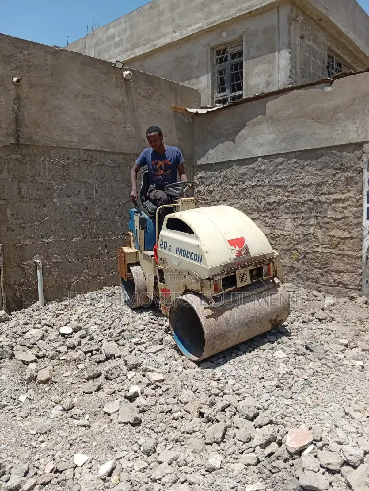 Backhoe and Roller Compactor for Hire