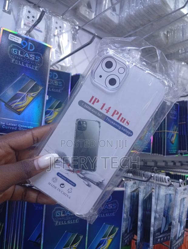 iPhone 14 Plus Soft Transparent Shockproof Tpu Back - thumbnail 2