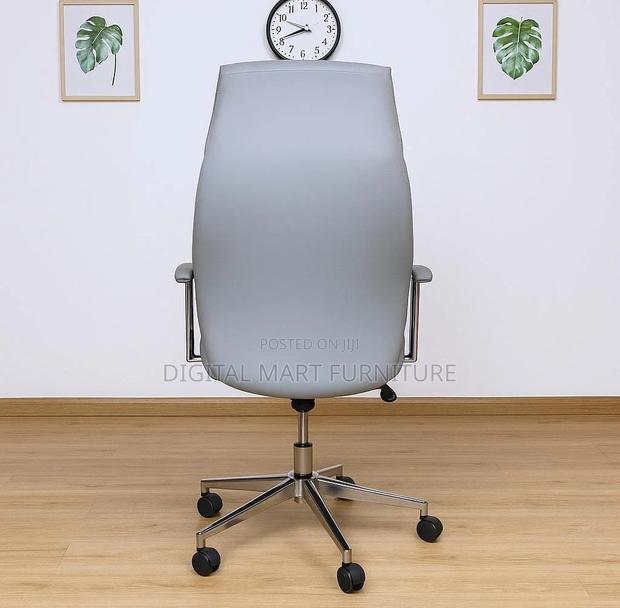 Office Chair;Executive High-Bak Gray Office Chair - thumbnail 4