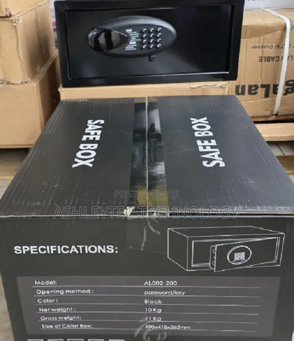 Heavy Steel Security Safe Box With Keypad