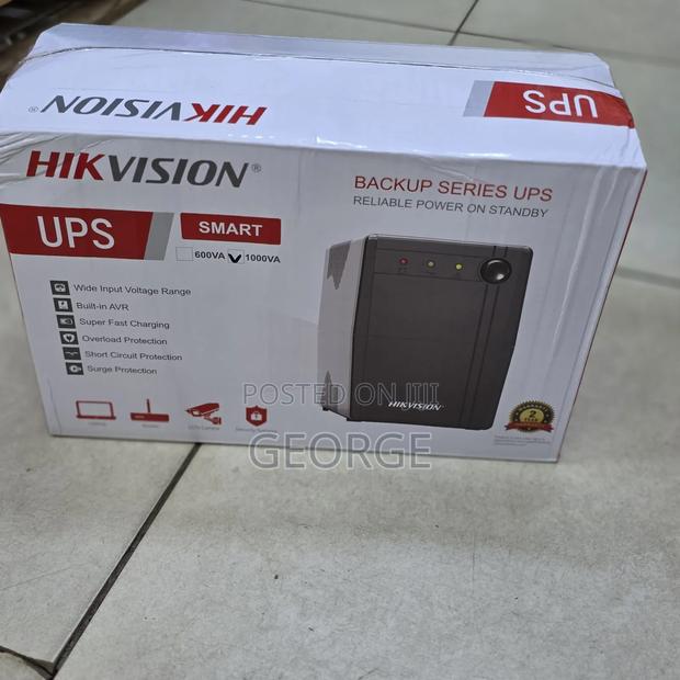 1000va Hikvision Ups – Stable Power + Surge Protection